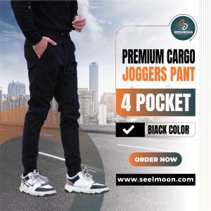 4 Pocket Joggers Pant- Black